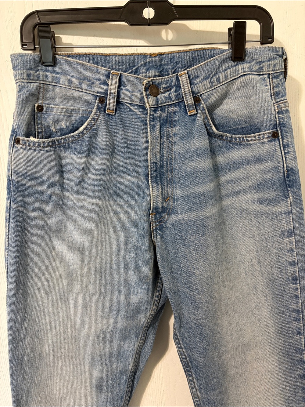 Vintage Orange Tab Levi's Women’s 517 Light Blue Bootcut Jeans Size 29 - Picture 2 of 11